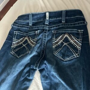 Ariat Women's Dark Blue Boot Cut Jeans